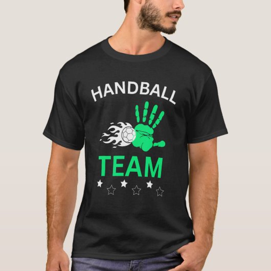 Handball forever Handball player Handball team coa Tシャツ (正面)