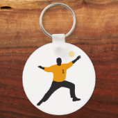 handball goal keeper キーホルダー (正面)