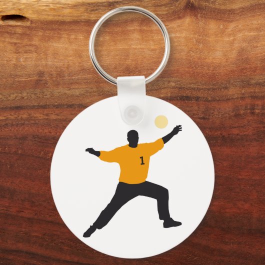 handball goal keeper キーホルダー (正面)