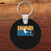 Handball ist kein Sport für Weicheier キーホルダー (正面)