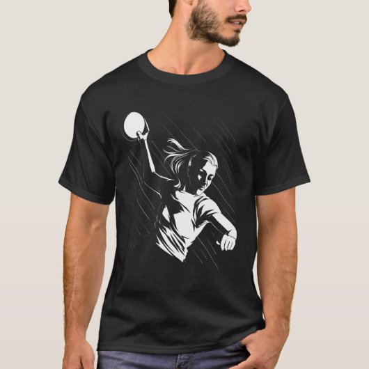 Handball Player Handball Ball Outfit Handball Live Tシャツ (正面)