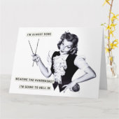 Handbasket To Hell カード (黄色い花)