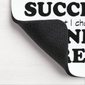 Handbellディレクター富裕層と成功 マウスパッド (コーナー)