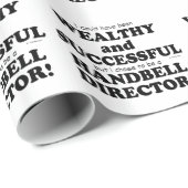 Handbellディレクター富裕層と成功 ラッピングペーパー (ロールコーナー)