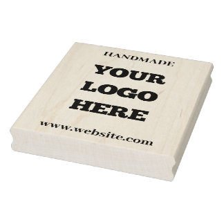 Handcrafted Shop Your Company Logo Rubber Stamp ラバースタンプ