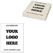 Handcrafted Shop Your Company Logo Rubber Stamp ラバースタンプ (押印)