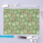 HandDrawn Christmas Ornament Tissue Paper 薄葉紙 (クラフト)