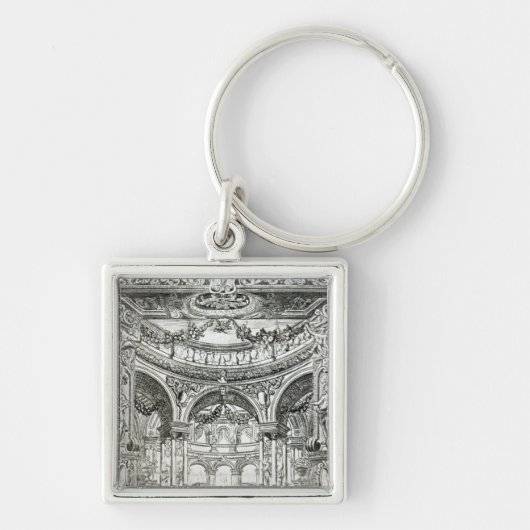 Handelのオラトリオのための入場のチケット キーホルダー (正面)