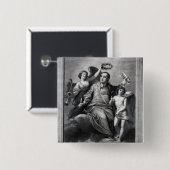Handel 1787年の神格化 缶バッジ (正面&裏面)