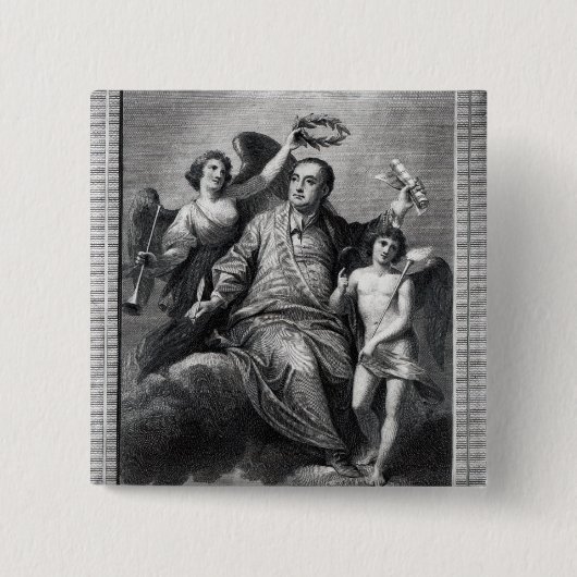 Handel 1787年の神格化 缶バッジ (正面)