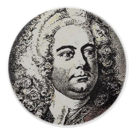 HANDEL 1-1/2インチセラミックプルノブ セラミックノブ (正面)