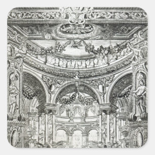 Handel's oratorioの入場チケット スクエアシール