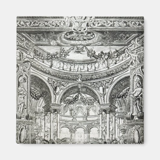 Handel's oratorioの入場チケット マグネット (正面)