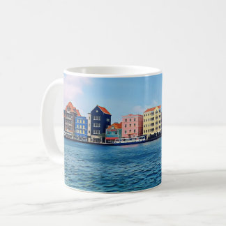 Handelskade Waterfront Willemstad，キュラカオタウン コーヒーマグカップ