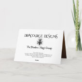 Handfastingのおめでとう カード (裏面)