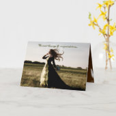 Handfastingのおめでとう カード (黄色い花)