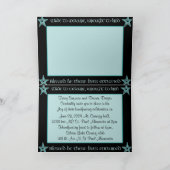 Handfastingの招待状セット 招待状 (内部)