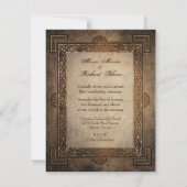 Handfastingの招待状 招待状 (裏面)