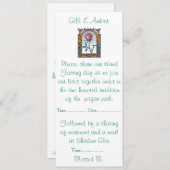 Handfastingの招待状 招待状 (正面/裏面)