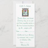 Handfastingの招待状 招待状 (正面)