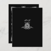 Handfasting 招待状 (正面/裏面)