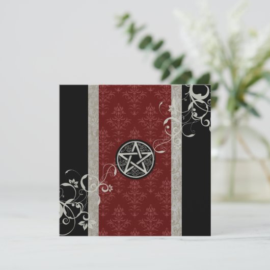 Handfasting 招待状 (スタンド正面)