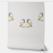 Handgemalte Vögel - Aquarell-Design - Kinderzimmer 壁紙 (ほどく)