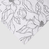 Handgezeichnete Magnolienblüten 薄葉紙 (詳細)