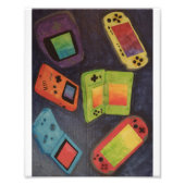 Handheld Consoles Print フォトプリント (正面)