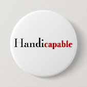 Handicapable 缶バッジ (正面)