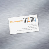 handiman services editable   business card マグネット名刺 (インサイチュ)