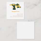 handiman services editable   business card 予約カード (正面/裏面)