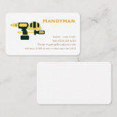 handiman services editable   business card 名刺 (正面/裏面)