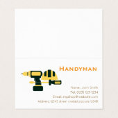 handiman services editable   business card 名刺 (外部フラット)