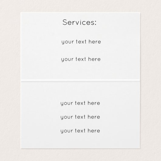 handiman services editable business card 名刺 (内部フラット)