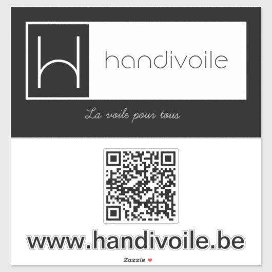Handivoile promotional sticker シール (シート)