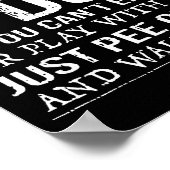 Handle Every Stressful Situation Like A Dog If You ポスター (角)