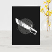 Handle Knife カード (黄色い花)