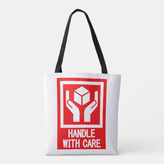 HANDLE_WITH_気に トートバッグ (裏面)
