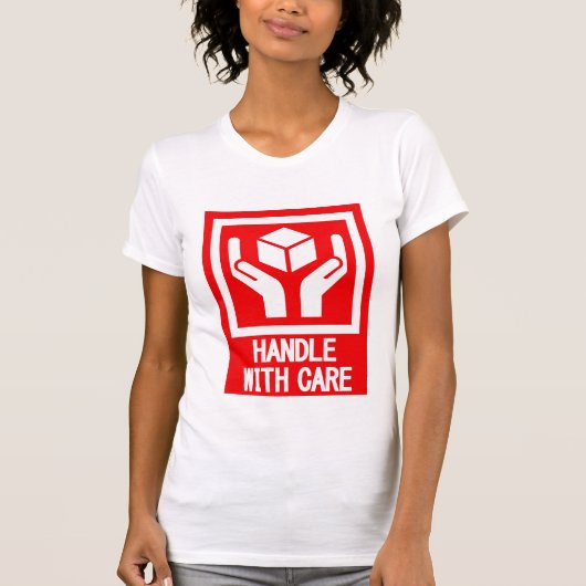 HANDLE_WITH_気に Tシャツ (正面)