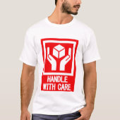 HANDLE_WITH_気に Tシャツ (正面)