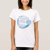 Handle With Care – Belongs to Name Personalized  Tシャツ (正面)