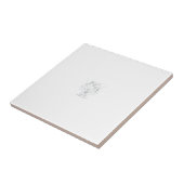 "Handle With Care" Minimalist Earth Ceramic Tile タイル (側面)