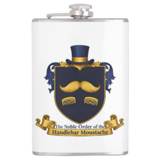 Handlebar Moustache Gentleman's Flask フラスク