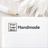 Handmade and Your Business Logo Template ラベル (インサイチュ)