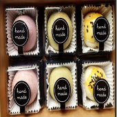 Handmade Black & Pudding Sealing シール