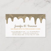 Handmade Body Butter Business Drip 名刺 (裏面)