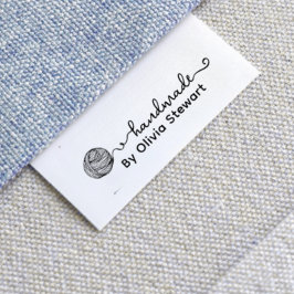 Handmade by crochet yarn personalized Ribbon グログランリボン