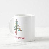 Handmade Christmas Trees – Festive Holiday Gift コーヒーマグカップ (正面左)