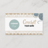  Handmade Crochet Business Card 名刺 (正面)